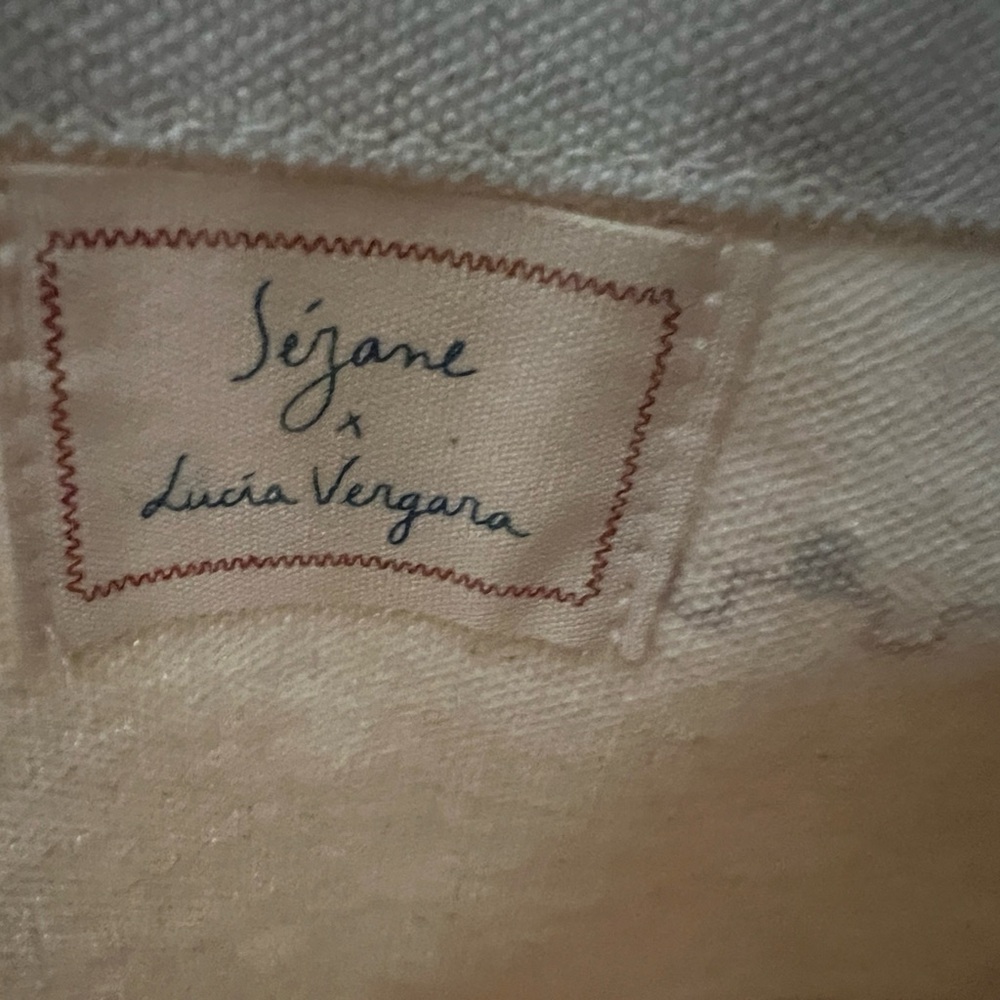 NEW Sézane x Lucia Vergara Tote - Picture 3 of 4